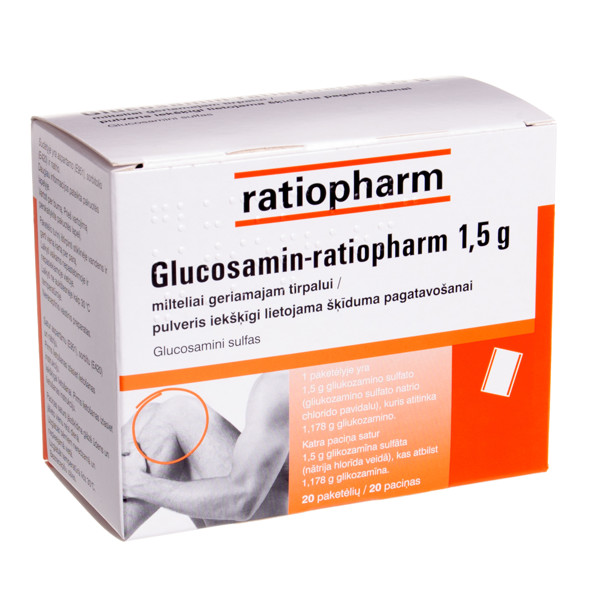 gliukozaminas gintarine vaistine